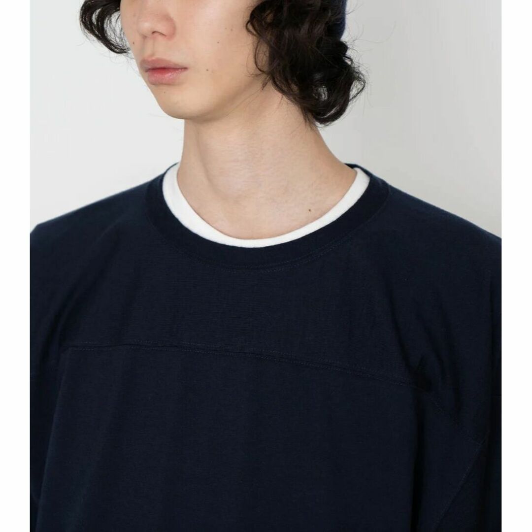 nanamica(ナナミカ)のnanamica ナナミカ Merino Wool Football Shirt メンズのトップス(ニット/セーター)の商品写真