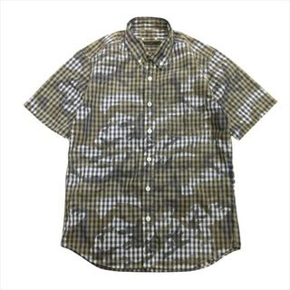 ソフネット(SOPHNET.)の美品 14ss ソフネット SOPHNET. カモフラ ボタンダウン シャツ(シャツ)