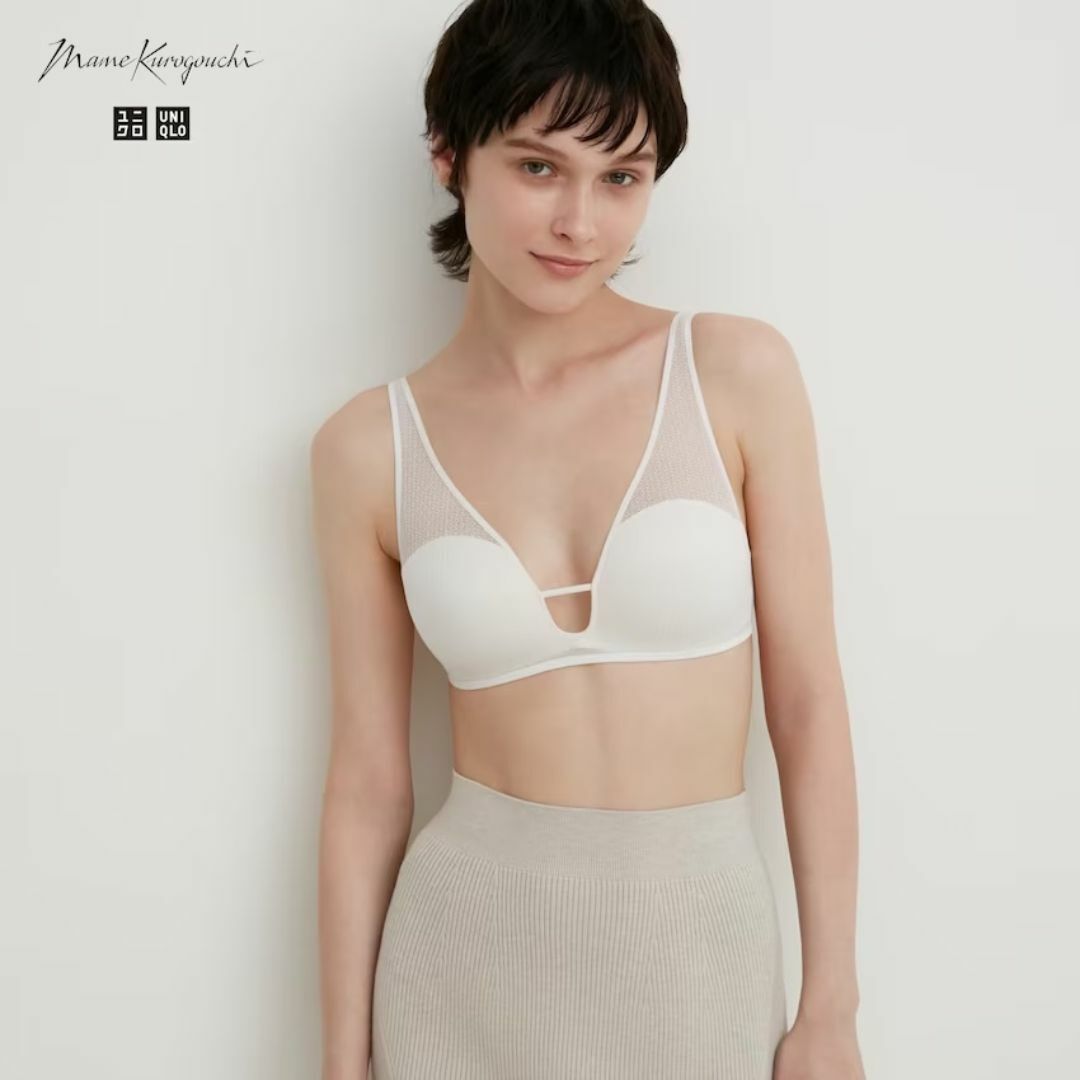 大きいサイズ XXL◆Mame Kurogouchi ワイヤレスブラ（メッシュ） レディースの下着/アンダーウェア(その他)の商品写真