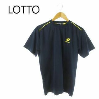 ロット(lotto)のロット Tシャツ 半袖 ロゴ スポーツ L 紺 ネイビー 221026AO5A(その他)