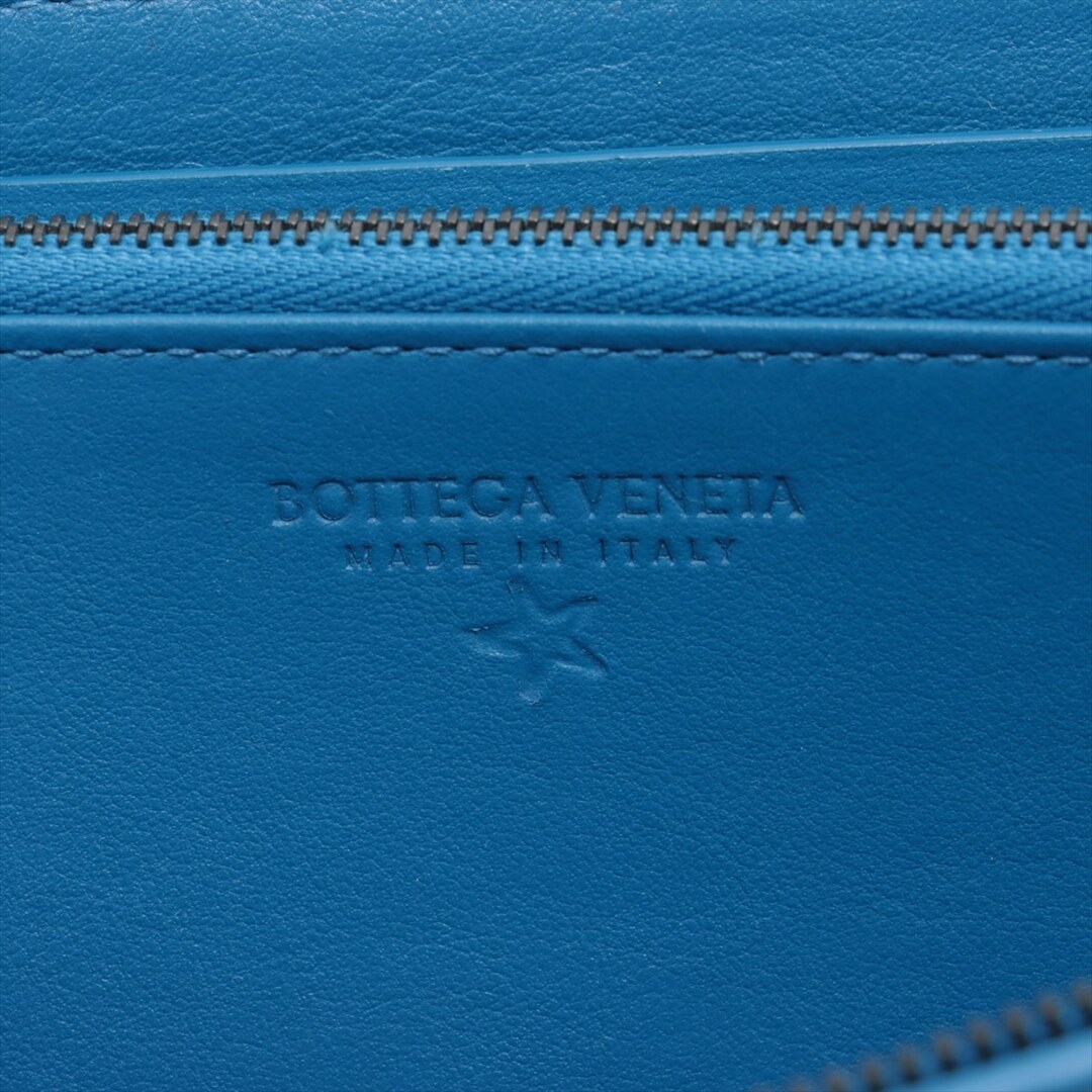 Bottega Veneta(ボッテガヴェネタ)のボッテガヴェネタ  レザー  ブルー レディース 長財布 レディースのファッション小物(財布)の商品写真