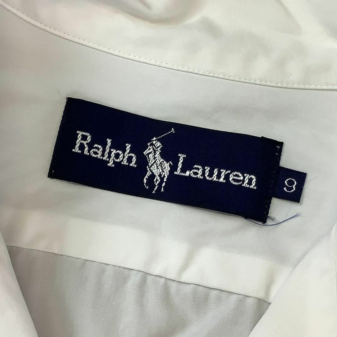 Ralph Lauren(ラルフローレン)のRALPH LAUREN ラルフローレン スキッパーシャツ ホワイト レディースのトップス(シャツ/ブラウス(長袖/七分))の商品写真