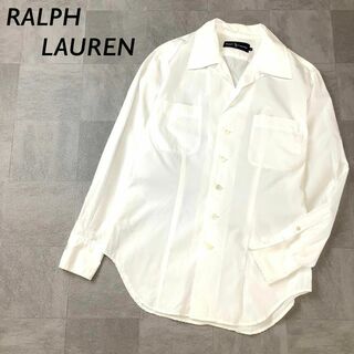 ラルフローレン(Ralph Lauren)のRALPH LAUREN ラルフローレン スキッパーシャツ ホワイト(シャツ/ブラウス(長袖/七分))
