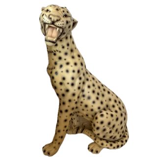 豹 ヒョウ 置物 オブジェ ガーデン 玄関 インテリア レアの通販 豹 ヒョウ 置物 オブジェ ガーデン 玄関 インテリア レアの通販