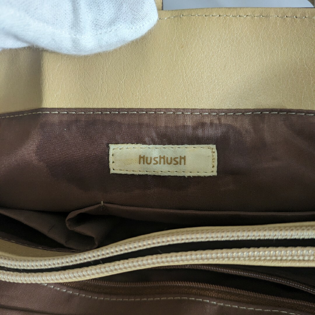 MusMusM(ムスムス)★未使用品♬ハンドバック＆ポーチ 合皮レザー レディースのバッグ(ハンドバッグ)の商品写真