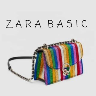 希少【ZARA BASIC COLLECTION】 ショルダーバック　チェーン(ショルダーバッグ)