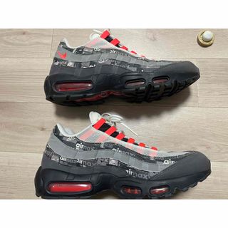 ナイキ(NIKE)のatmos × Nike Air Max 95 Red We Love Nike(スニーカー)