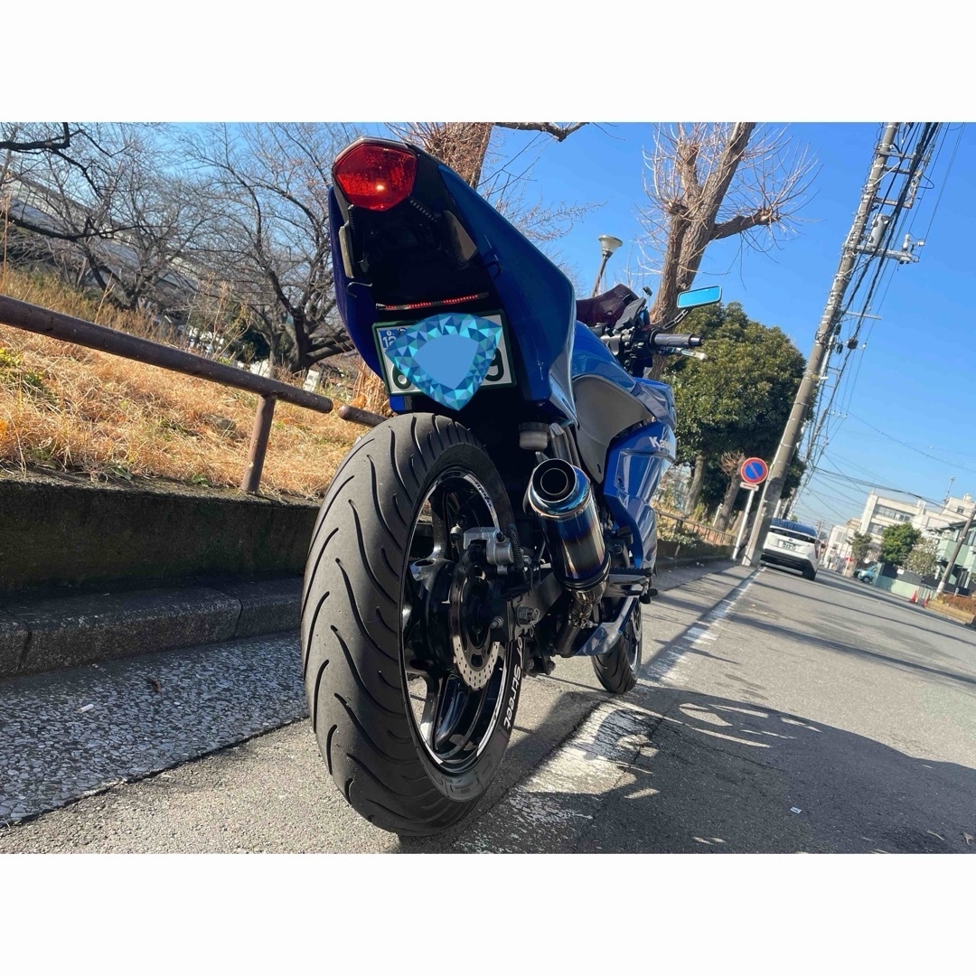カワサキ(カワサキ)の【ネイキッド仕様】Kawasaki NINJA250R 走行2万/新品前後タイヤ 自動車/バイクのバイク(車体)の商品写真
