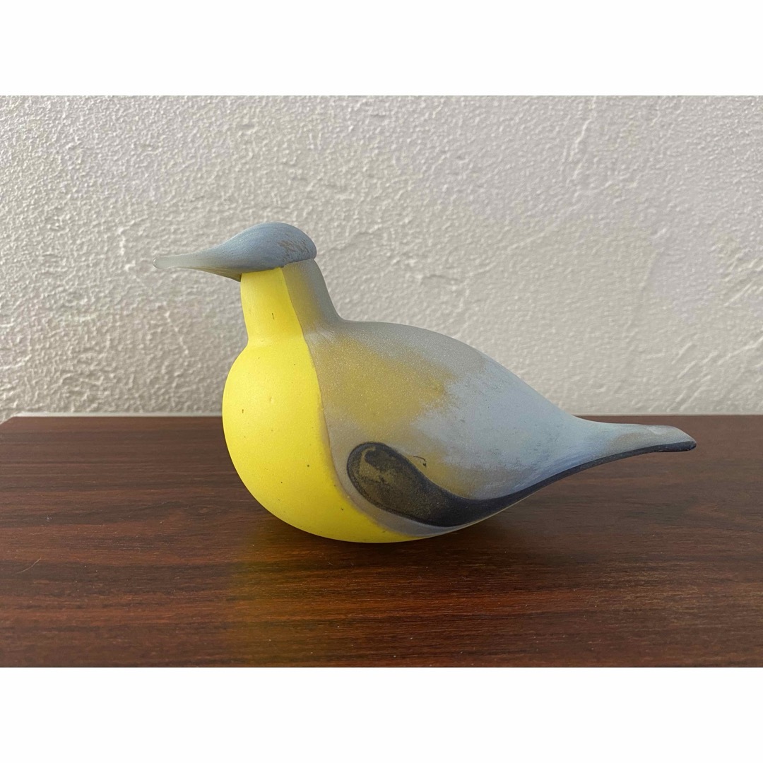 iittala(イッタラ)のOiva Toikka bird  Yellow Wagtail インテリア/住まい/日用品のインテリア小物(置物)の商品写真