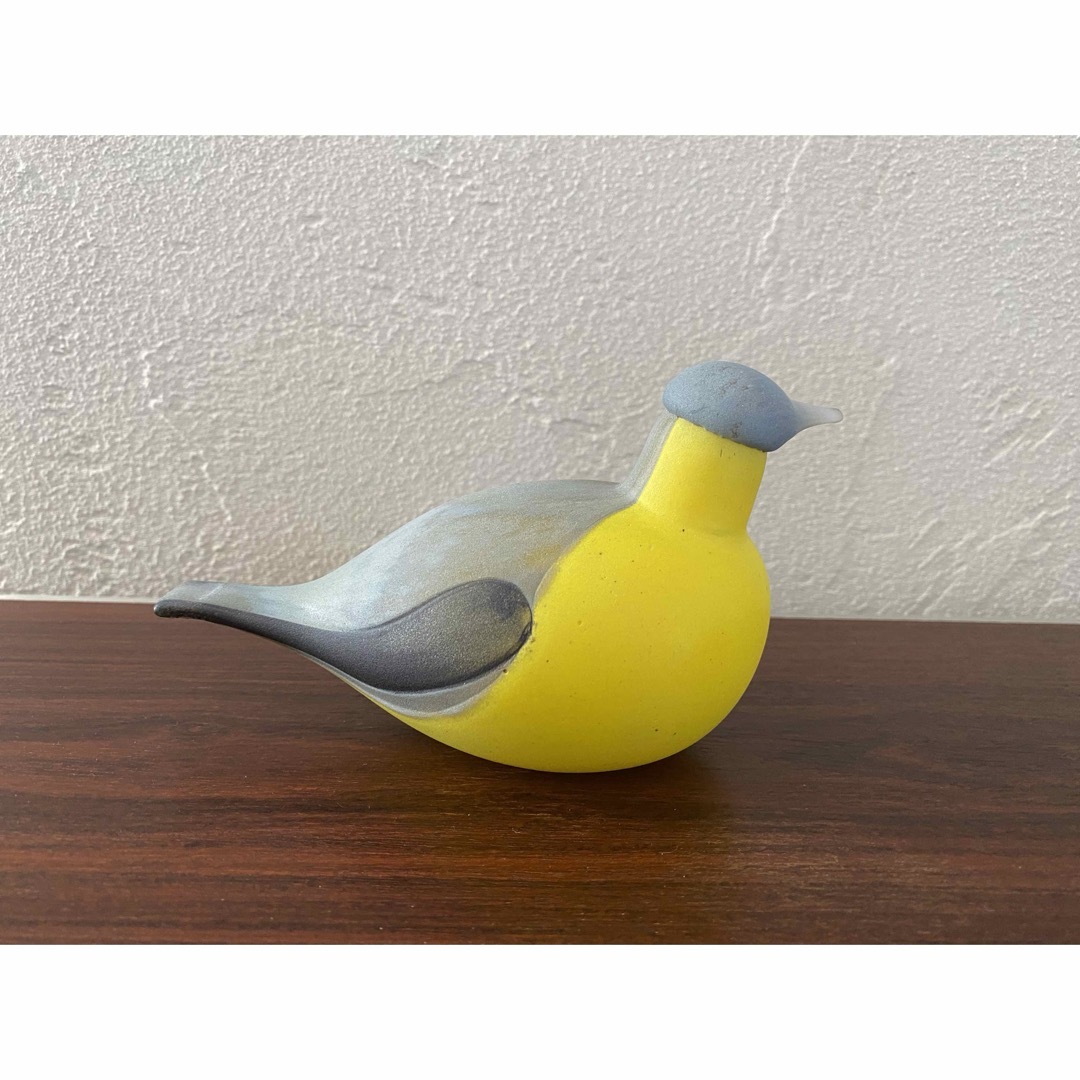 iittala(イッタラ)のOiva Toikka bird  Yellow Wagtail インテリア/住まい/日用品のインテリア小物(置物)の商品写真