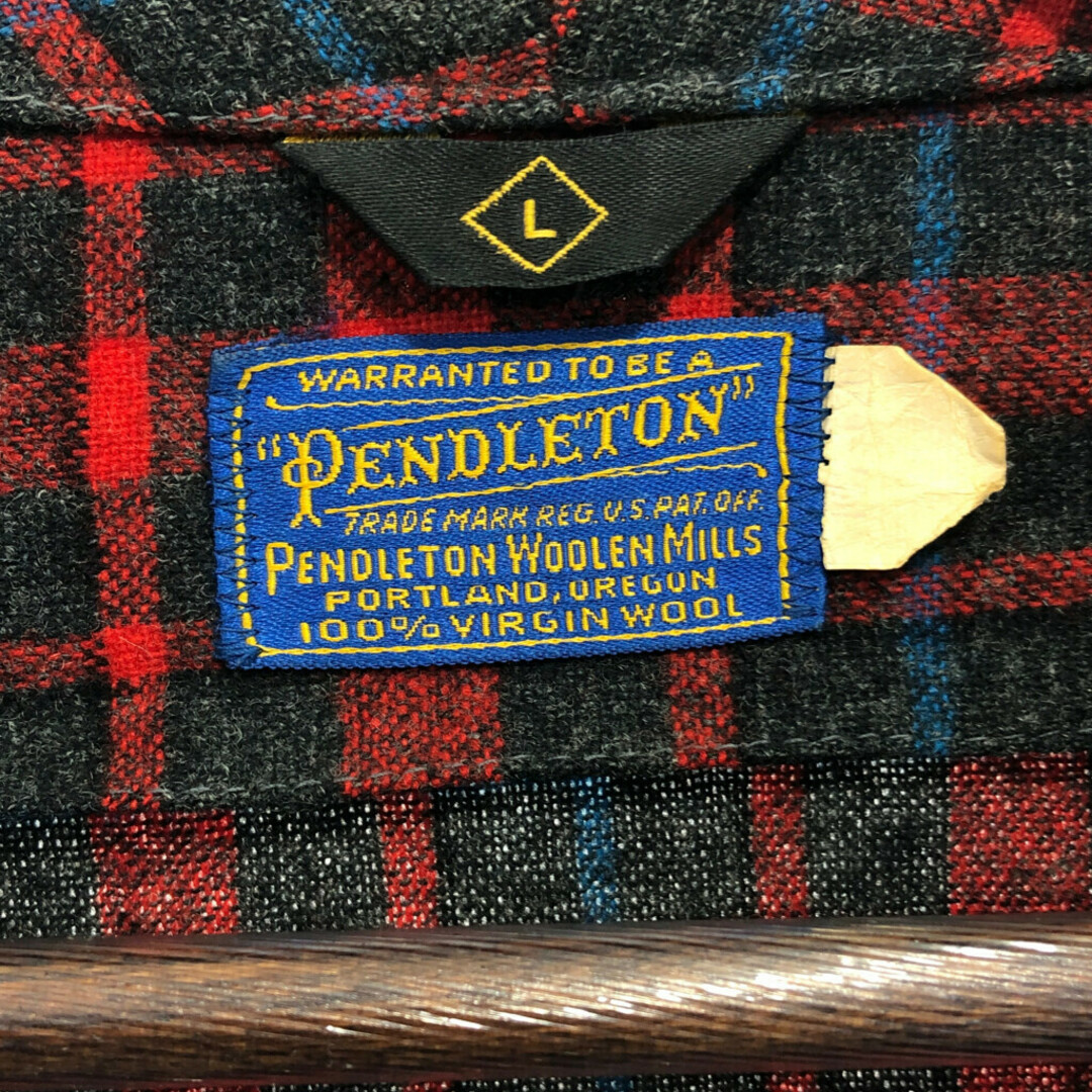 PENDLETON - 40年代 USA製 PENDLETON ペンドルトン ウール PENDLETON - 40年代 USA製 PENDLETON ペンドルトン ウール