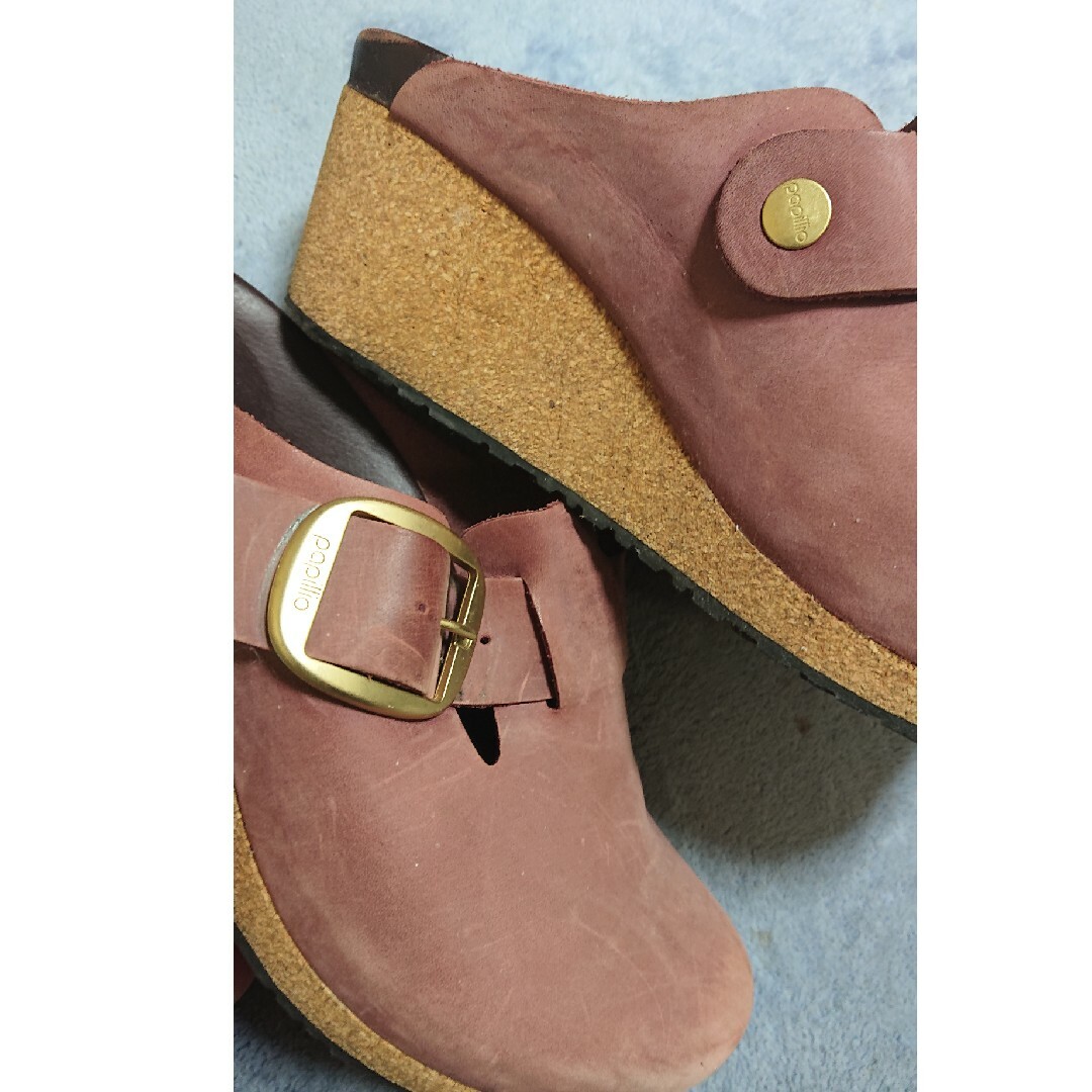 BIRKENSTOCK(ビルケンシュトック)のビルケンシュトックパピリオ24.5ピンク レディースの靴/シューズ(サンダル)の商品写真