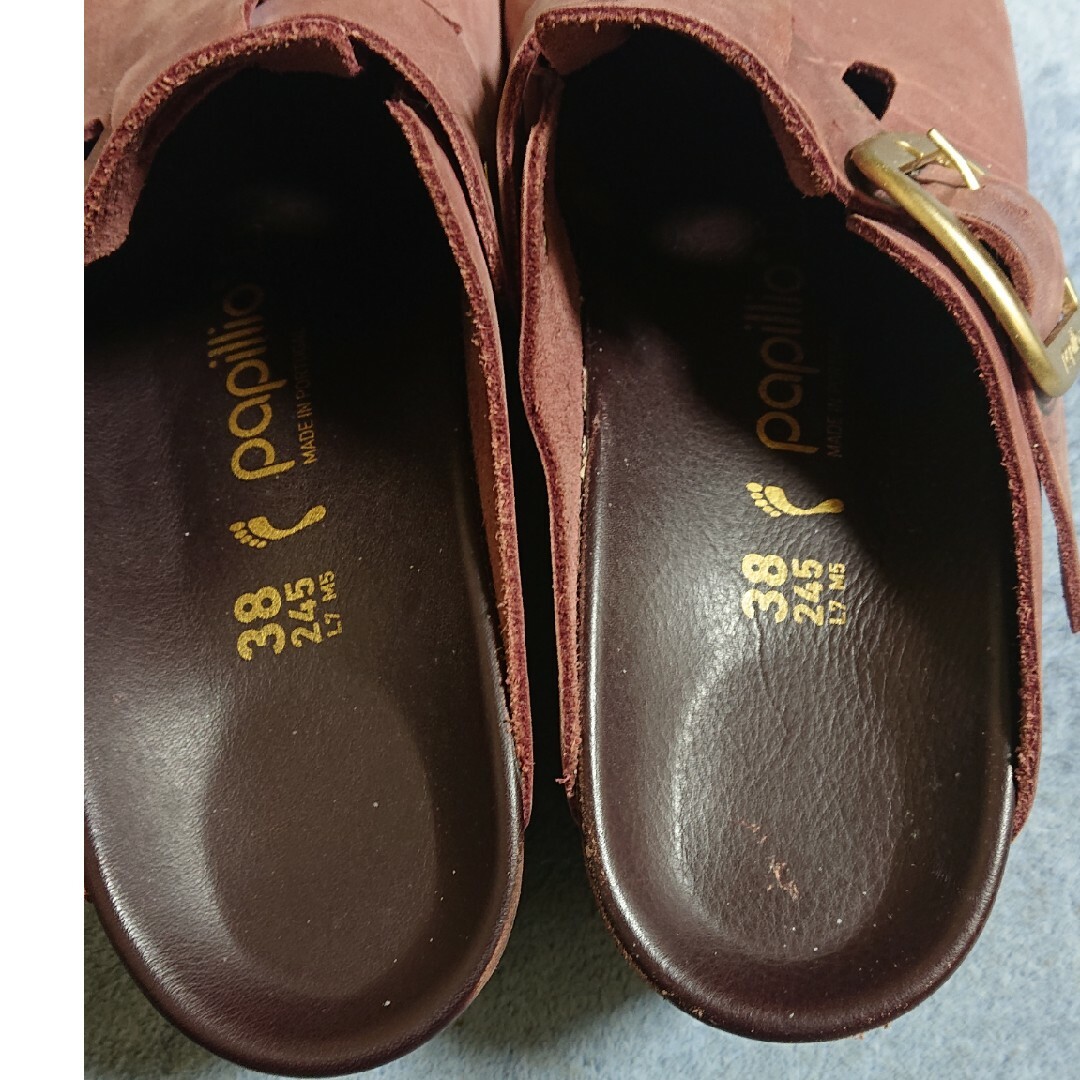 BIRKENSTOCK(ビルケンシュトック)のビルケンシュトックパピリオ24.5ピンク レディースの靴/シューズ(サンダル)の商品写真