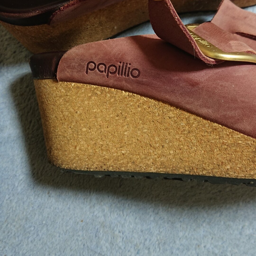 BIRKENSTOCK(ビルケンシュトック)のビルケンシュトックパピリオ24.5ピンク レディースの靴/シューズ(サンダル)の商品写真