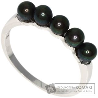 TASAKI - 田崎真珠 Pt900 エメラルド ダイヤモンド リング 0.51ct D0