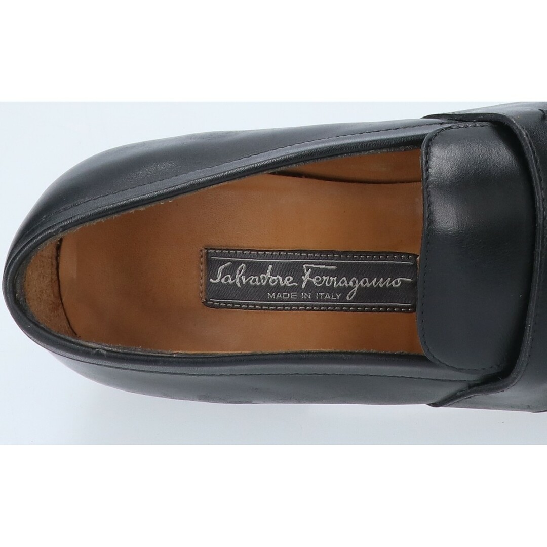 Salvatore Ferragamo(サルヴァトーレフェラガモ)のサルヴァトーレフェラガモ レザー コインローファー/ 6 1/2 メンズの靴/シューズ(その他)の商品写真