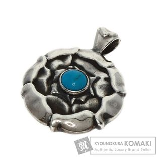 ジョージジェンセン(Georg Jensen)のGeorg Jensen トルコ石 ターコイズ ペンダントトップ SV レディース(その他)