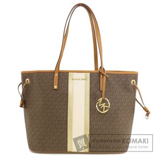 マイケルコース(Michael Kors)のMichael Kors MKシグネチャー トートバッグ レザー コーテッドキャンバス レディース(トートバッグ)