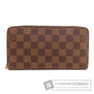 ルイヴィトン(LOUIS VUITTON)のLOUIS VUITTON N41661 ジッピー・ウォレット ダミエ エベヌ 長財布（小銭入れあり） ダミエキャンバス レディース(財布)