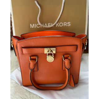 マイケルコース(Michael Kors)のMICHAEL KORS マイケルコース バッグ オレンジ(ハンドバッグ)