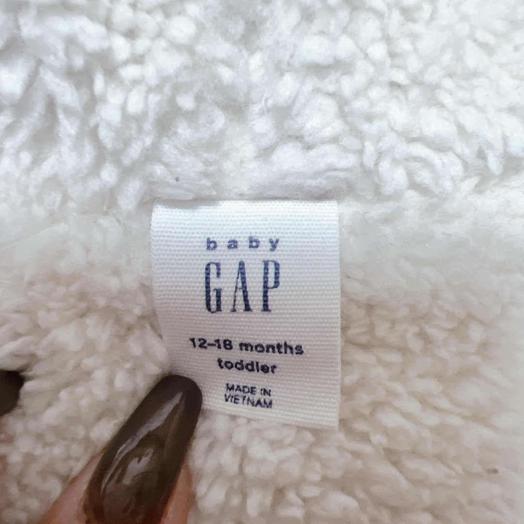 babyGAP(ベビーギャップ)のGAPギャップ ベビー  パーカー アウター 即購入OK！ キッズ/ベビー/マタニティのベビー服(~85cm)(トレーナー)の商品写真