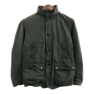 バーブァー(Barbour)のBarbour バブアー TARTAN タータン オイルドジャケット アウター 防寒 グリーン (メンズ M) 中古 古着 P6575(その他)