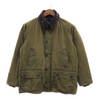 バーブァー(Barbour)の2000年代～ Barbour バブアー CLASSIC BEDALE ビデイル オイルドジャケット 防寒 ３ワラント カーキ (メンズ C38) 中古 古着 P6588(その他)