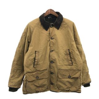 バーブァー(Barbour)の2000年代～ イングランド製 Barbour バブアー BEAUCHAMP オイルドジャケット アウター 防寒 ベージュ (メンズ C48) 中古 古着 P6589(その他)