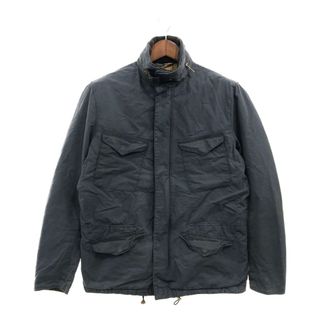 バーブァー(Barbour)のBarbour バブアー Hardwick オイルドジャケット アウター 防寒 防風 ユーロ ネイビー (メンズ L) 中古 古着 P6599(その他)