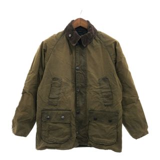 バーブァー(Barbour)の2000年代～ イングランド製 Barbour バブアー CLASSIC BEDALE オイルドジャケット ユーロ ブラウン (メンズ C36) 中古 古着 P6612(その他)