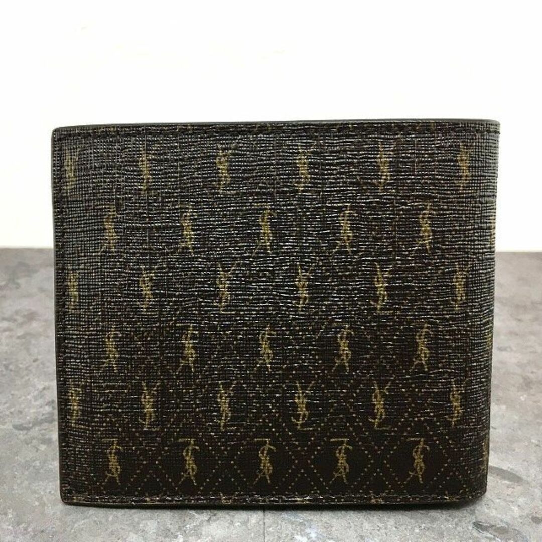 Saint Laurent(サンローラン)の未使用品 Saint Laurent 札入れ 647151 ロゴ 445 メンズのファッション小物(折り財布)の商品写真