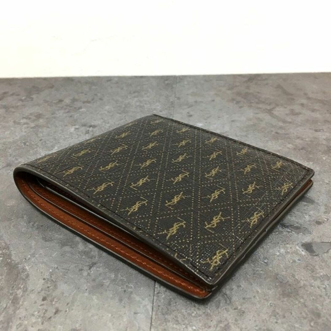 Saint Laurent(サンローラン)の未使用品 Saint Laurent 札入れ 647151 ロゴ 445 メンズのファッション小物(折り財布)の商品写真