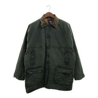 ディッキーズ(Dickies)のイングランド製 Dickies ディッキーズ WASTEFIELD オイルドジャケット ユーロ グリーン (メンズ XL) 中古 古着 P6623(その他)