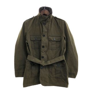 バーブァー(Barbour)のBarbour バブアー POLO CLUB NEW FIELD JAKET オイルドジャケット 防寒 ユーロ ３ワラント カーキ (メンズ L) 中古 古着 P6632(その他)