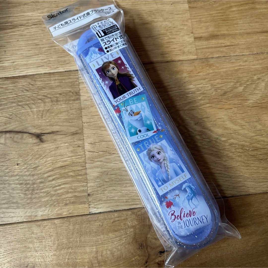 Disney(ディズニー)の新品　スケーター　アナと雪の女王　歯ブラシケース キッズ/ベビー/マタニティの洗浄/衛生用品(歯ブラシ/歯みがき用品)の商品写真