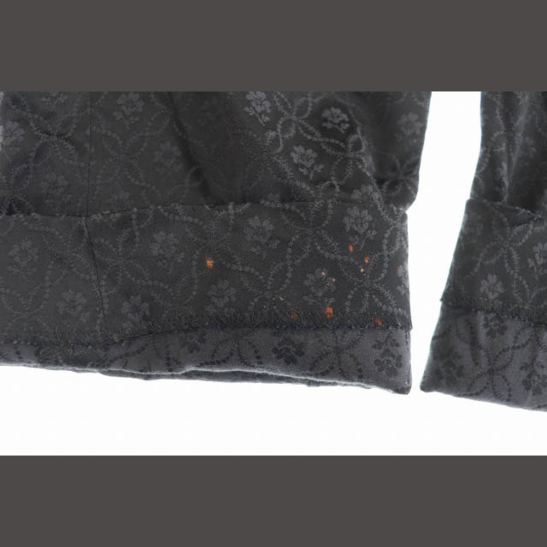ETRO(エトロ)のエトロ ETRO 花柄 シルク スラックス パンツ 40 黒 ブラック ● レディースのパンツ(その他)の商品写真