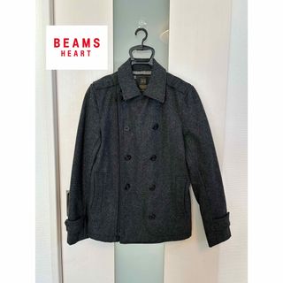 【BEAMS】メンズピーコート　Mサイズ(ピーコート)