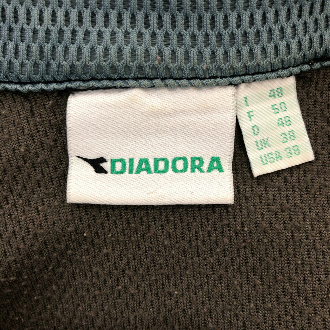 DIADORA(ディアドラ)のDiadora ディアドラ トラックジャケット アウター スポーツ グレー (メンズ 38) 中古 古着 P6713 メンズのジャケット/アウター(その他)の商品写真