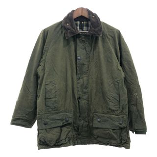 バーブァー(Barbour)の2000年代～ イングランド製 Barbour バブアー BEAUFORT ビューフォート オイルドジャケット ユーロ グリーン (メンズ C42) 中古 古着 P6742(その他)