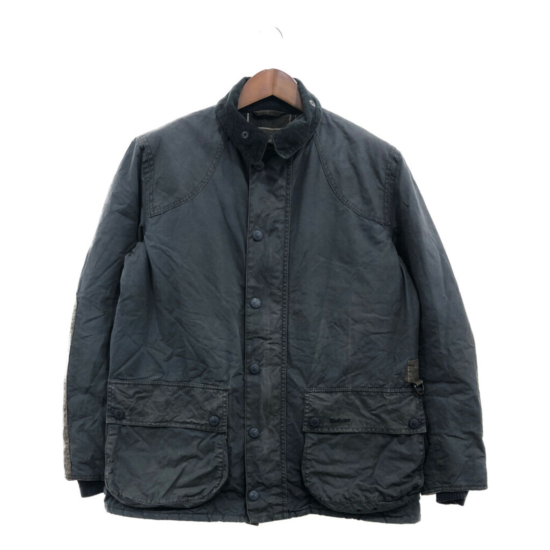 Barbour(バーブァー)のBarbour バブアー Classic Tartan オイルドジャケット アウター アウトドア 大きいサイズ ユーロ ネイビー (メンズ XL) 中古 古着 P6745 メンズのジャケット/アウター(その他)の商品写真