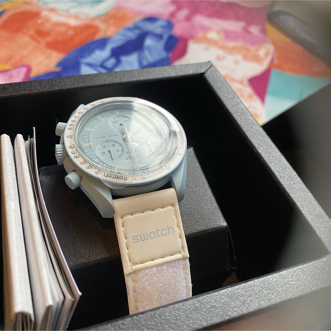 OMEGA(オメガ)のSwatch omega mission to uranus スウォッチ　腕時計 メンズの時計(腕時計(デジタル))の商品写真
