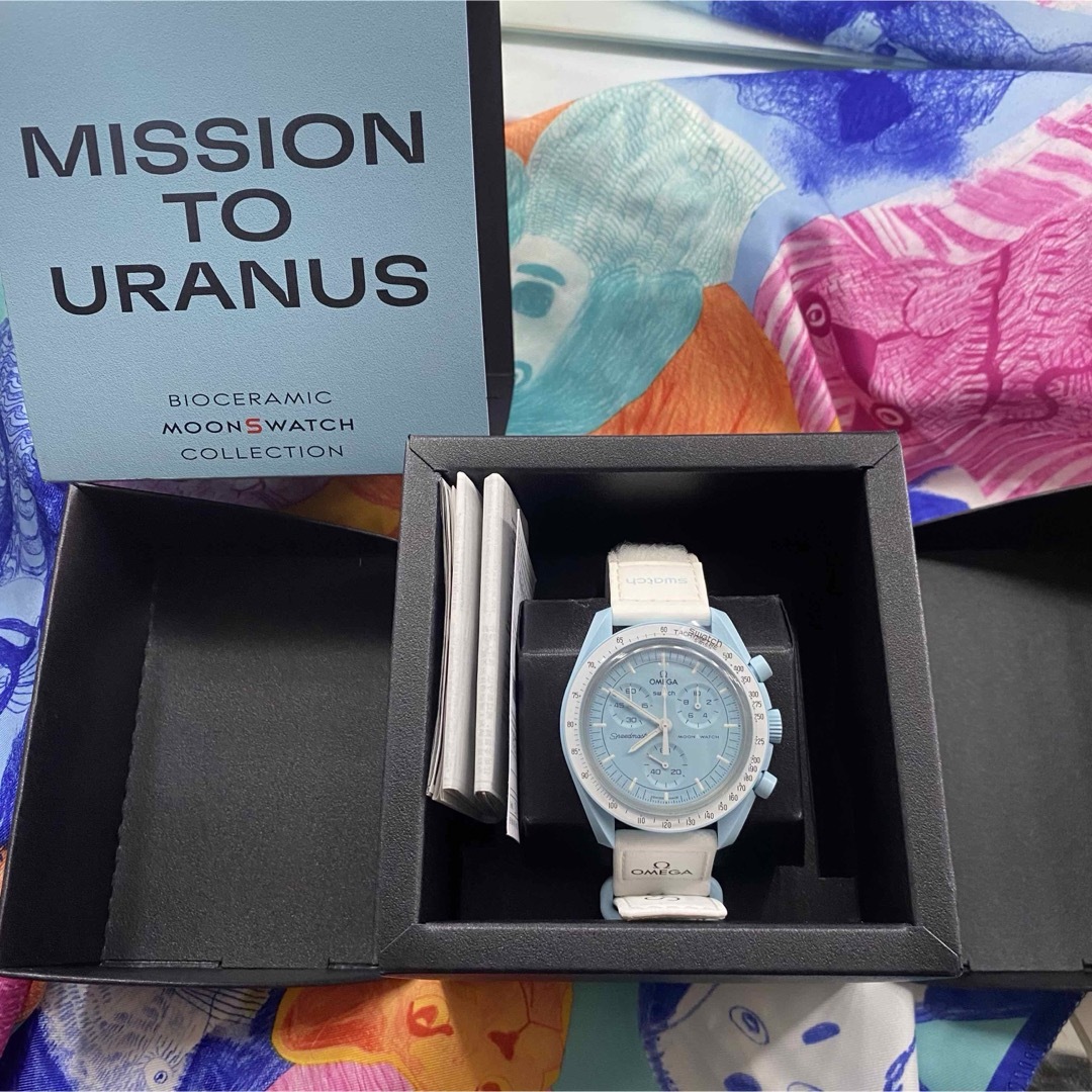 OMEGA(オメガ)のSwatch omega mission to uranus スウォッチ　腕時計 メンズの時計(腕時計(デジタル))の商品写真