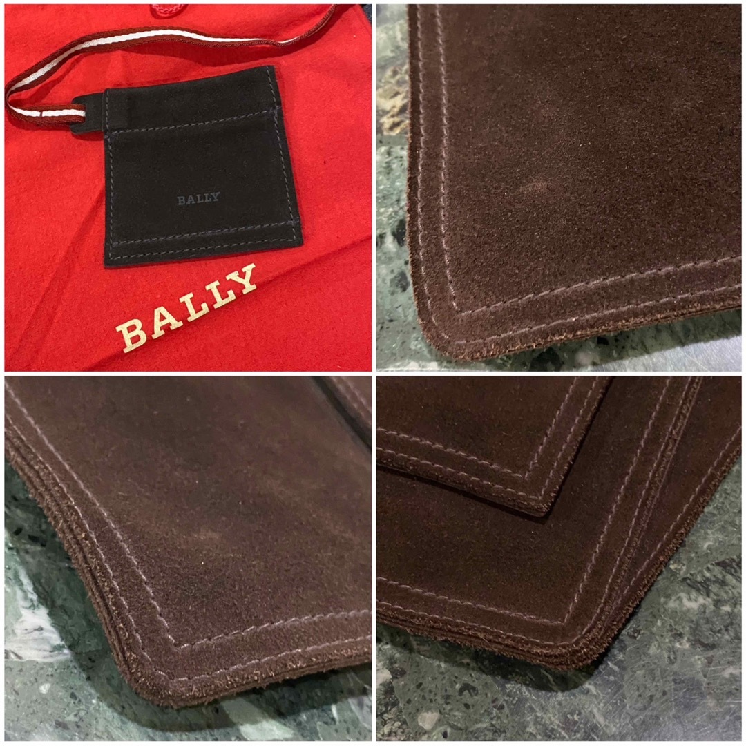 Bally(バリー)の希少モデル BALLY スエードレザー ワンショルダーバッグ サコッシュ ポーチ メンズのバッグ(ショルダーバッグ)の商品写真