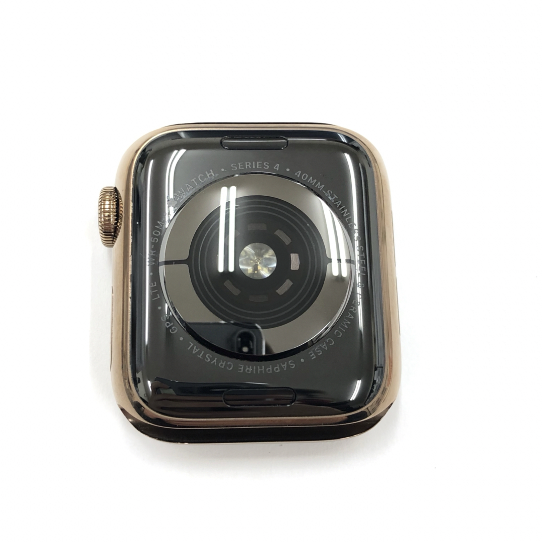 Apple Watch(アップルウォッチ)のapple watch シリーズ4 金ステンレス ,40 アップルウォッチ 本体 スマホ/家電/カメラのスマートフォン/携帯電話(その他)の商品写真