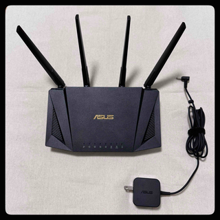 エイスース(ASUS)のASUS 無線ルーター RT-AX3000(PC周辺機器)