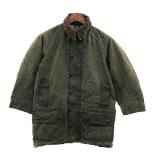 バーブァー(Barbour)のイングランド製 Barbour バブアー BEAUFORT ビューフォート オイルドジャケット アウター ユーロ カーキ (メンズ 38) 中古 古着 P6551(その他)