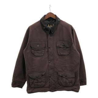 バーブァー(Barbour)のBarbour バブアー DAUNTLESS オイルドジャケット アウター ユーロ ブラウン (メンズ XXL) 中古 古着 P6554(その他)