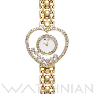 ショパール(Chopard)の中古 ショパール Chopard 5191 ホワイト /ムービングダイヤモンド レディース 腕時計(腕時計)