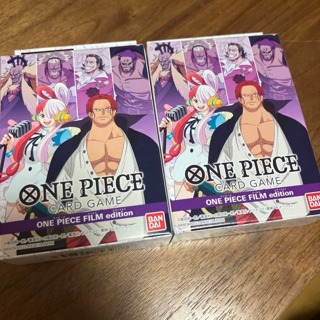 スタートデッキONE PIECE FILM edition 2個セット エンタメ/ホビーのトレーディングカード(Box/デッキ/パック)の商品写真