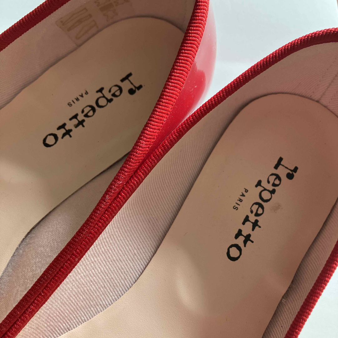 repetto(レペット)のrepetto レペット　バレーシューズ　赤　37 レディースの靴/シューズ(バレエシューズ)の商品写真